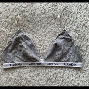 Calvin Klein triangle bralette